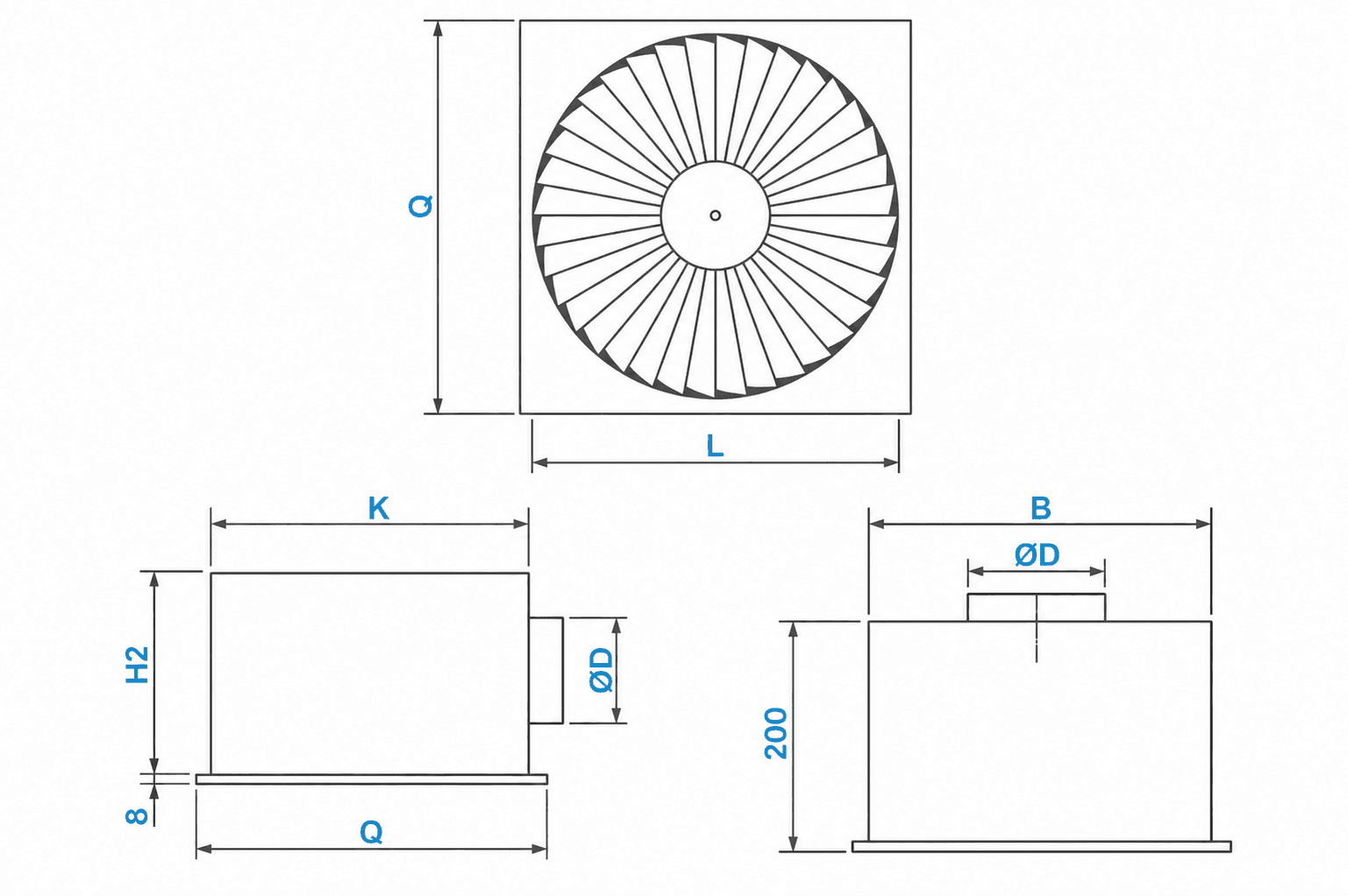 Dimensiones técnicas